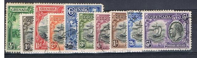 Image of Grenada SG 135/44 FU British Commonwealth Stamp